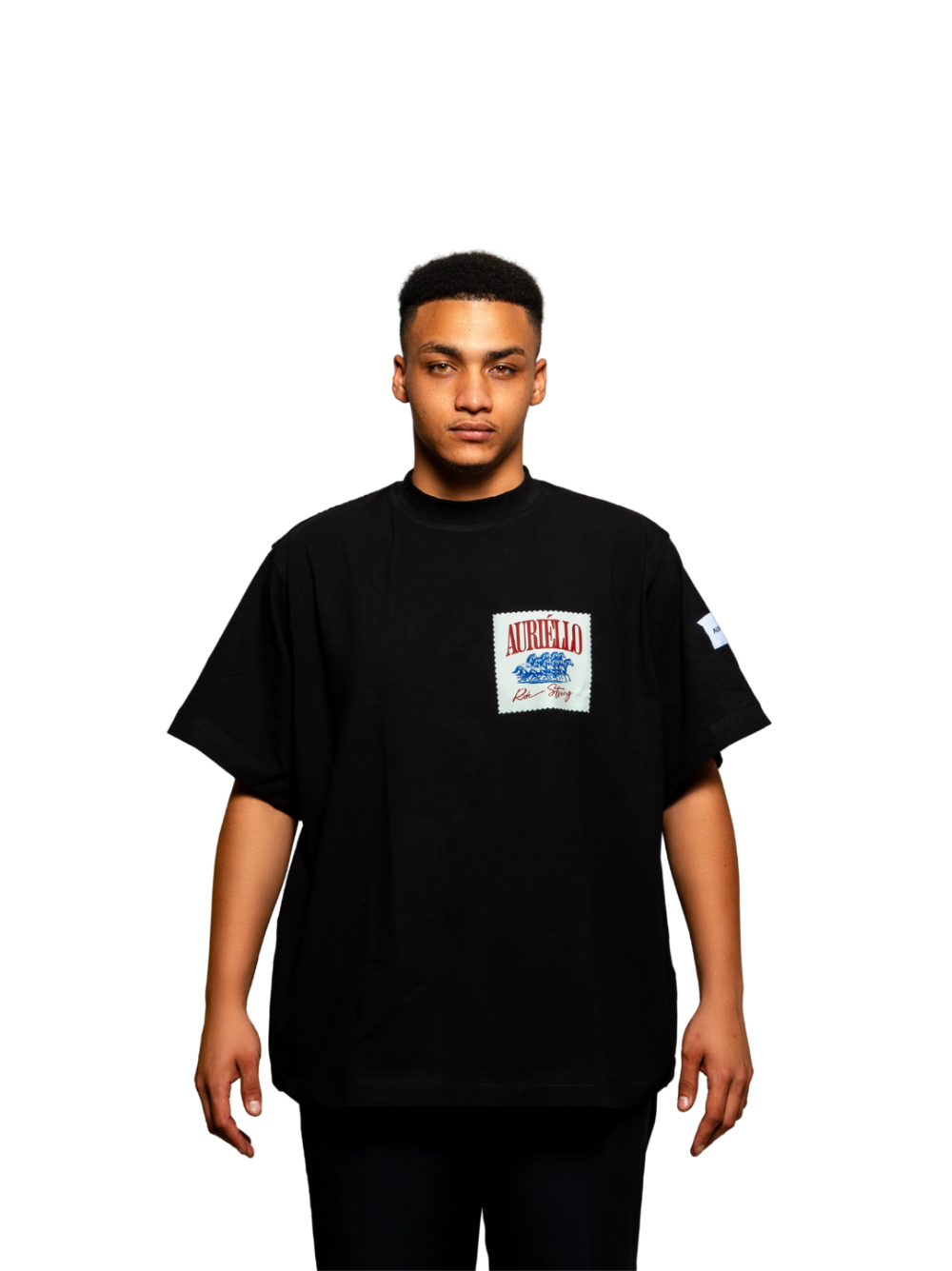 Auriello Cowboy Black T-Shirt