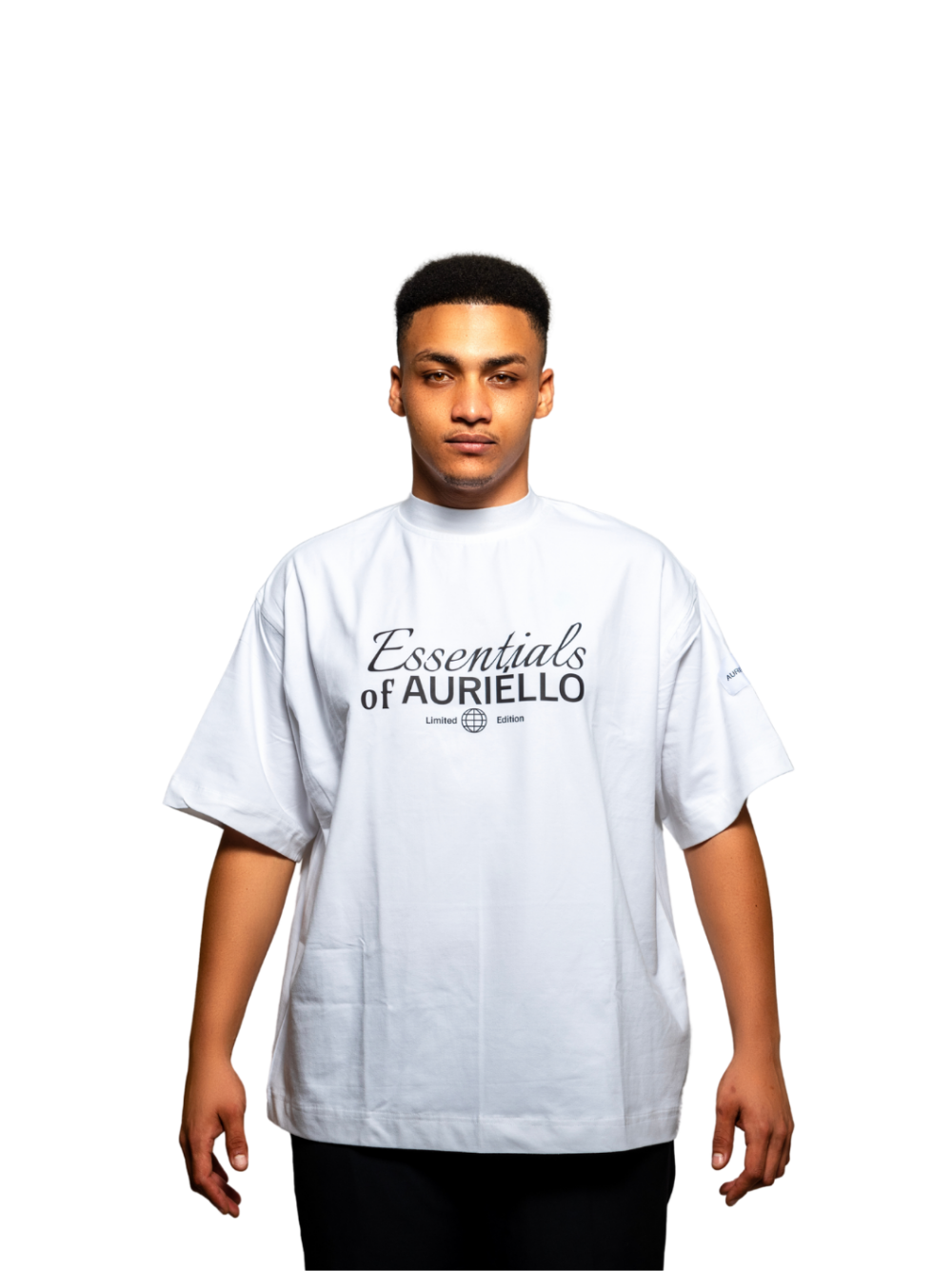 Auriello Essential White T-Shirt