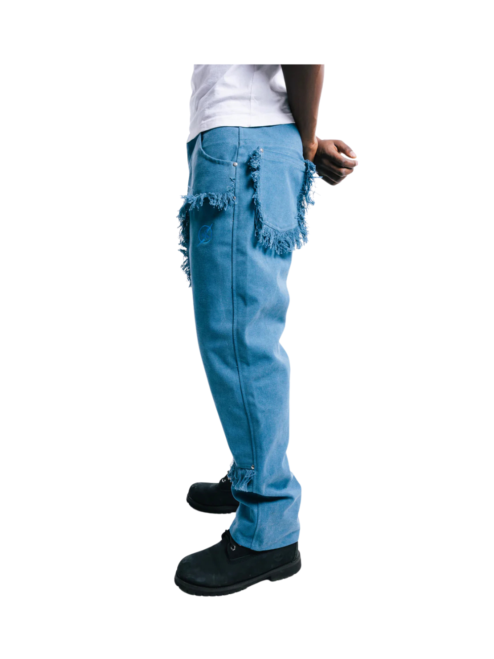 Insanidy Blue Denim Carpenter Pants