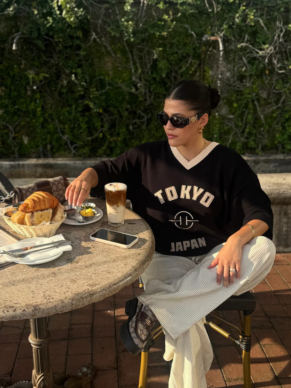 Tried And Tested Knitted Black T-shirt