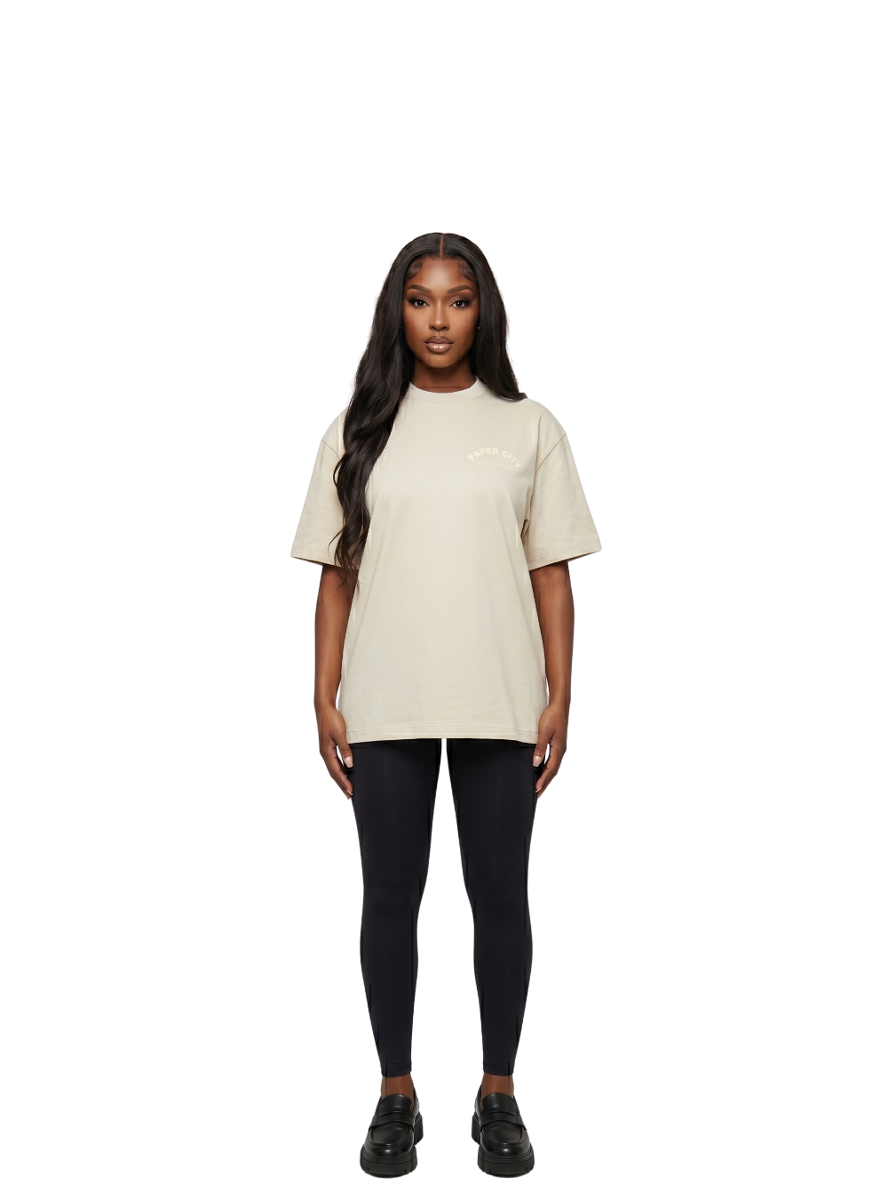 Paper City Cream Essential T-shirts