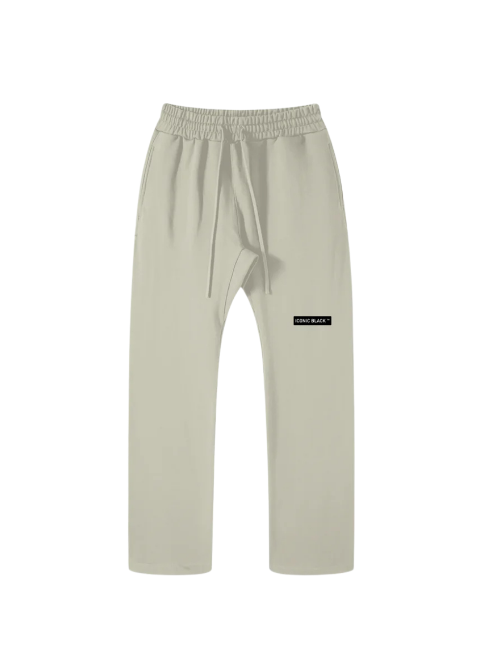 Iconic Black Daily Caramel Sweatpants