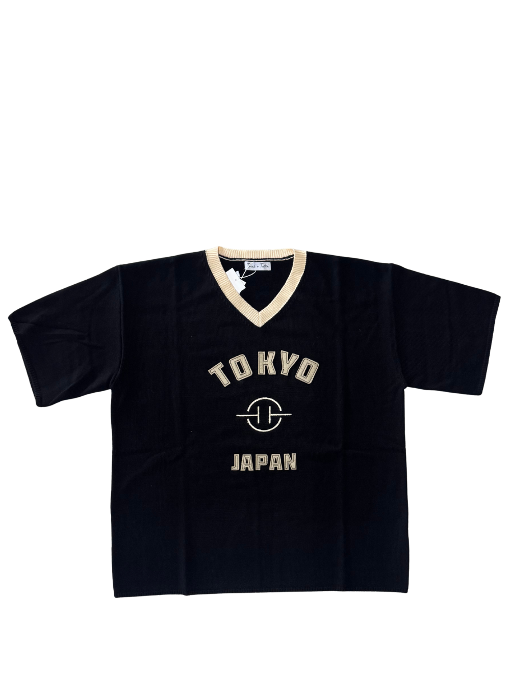 Tried And Tested Knitted Black T-shirt