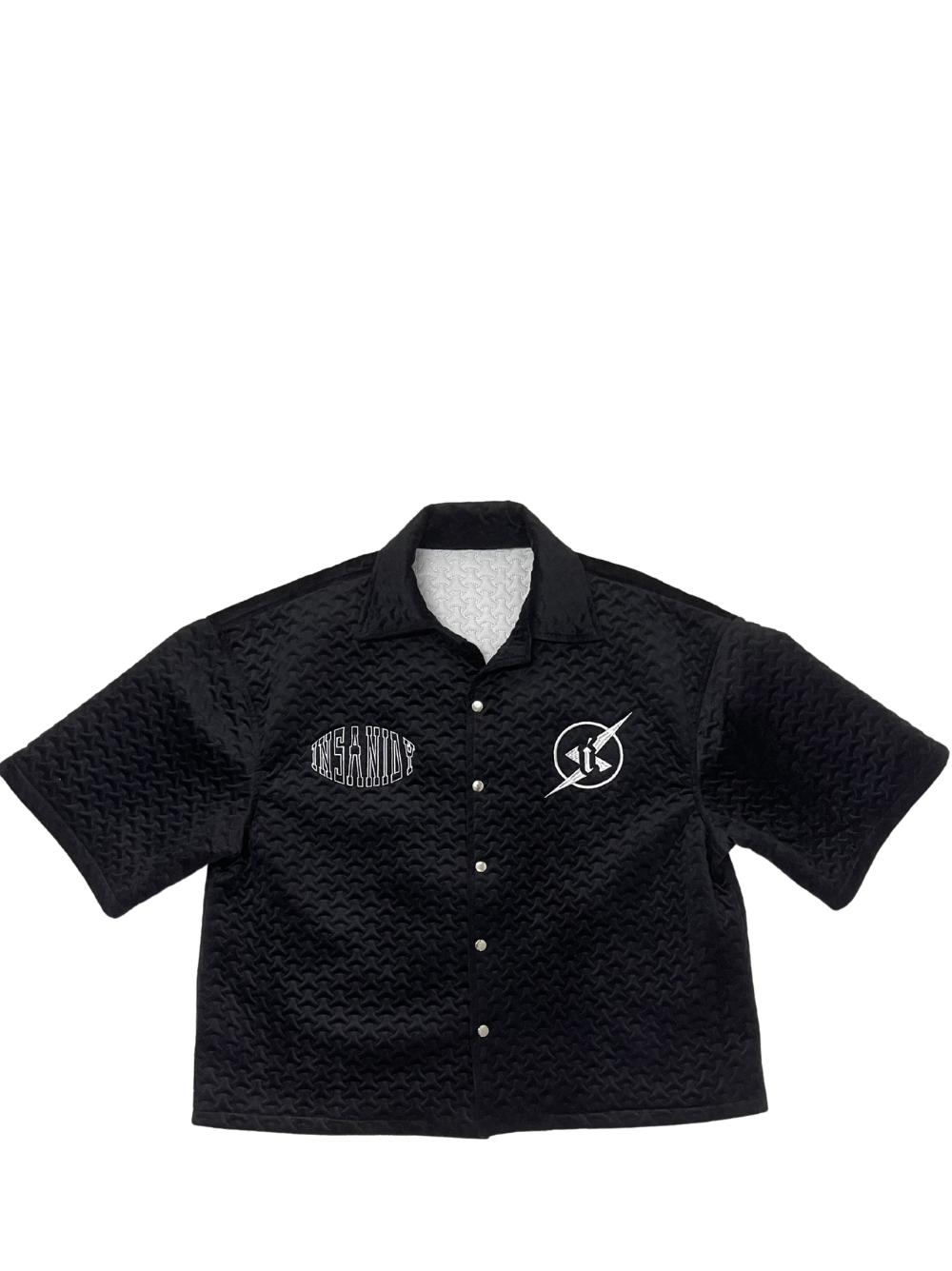 Insanidy Black Monogram Shirt