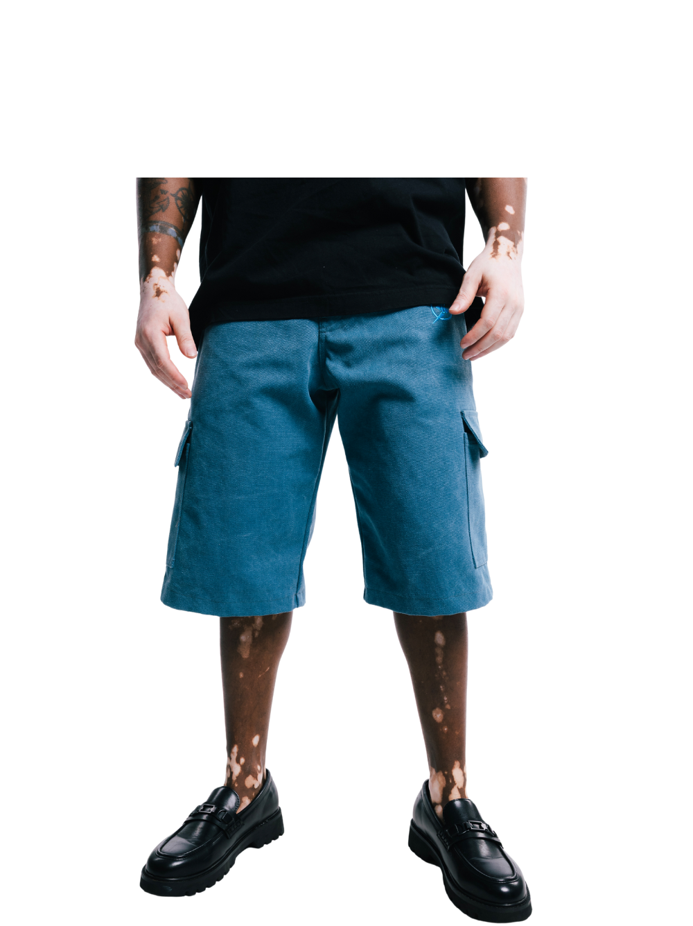 Insanidy Blue Denim Shorts