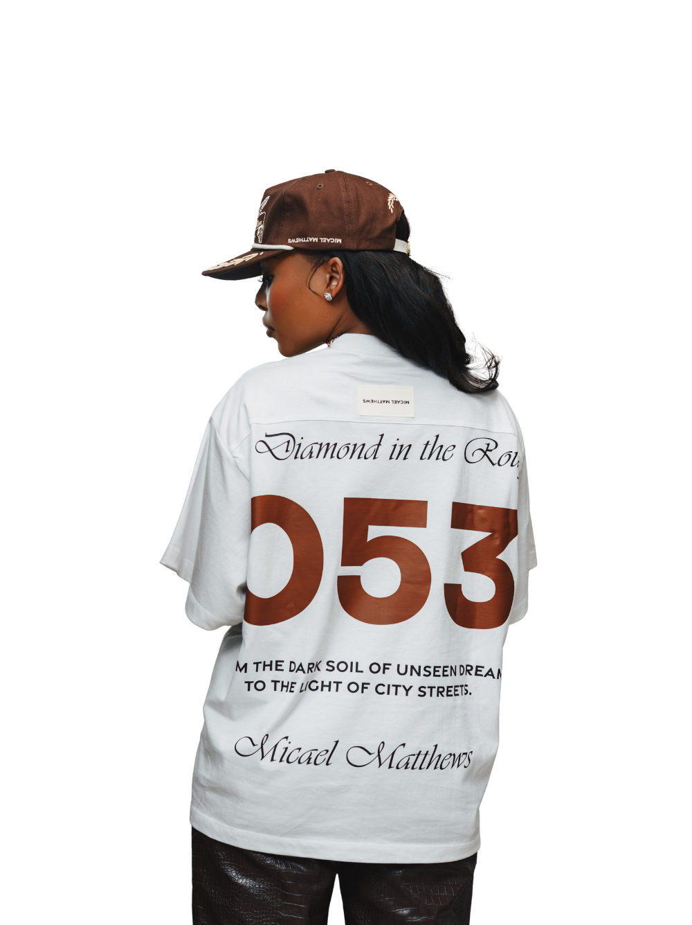 Micael Matthews 053 Diamond White T-Shirt