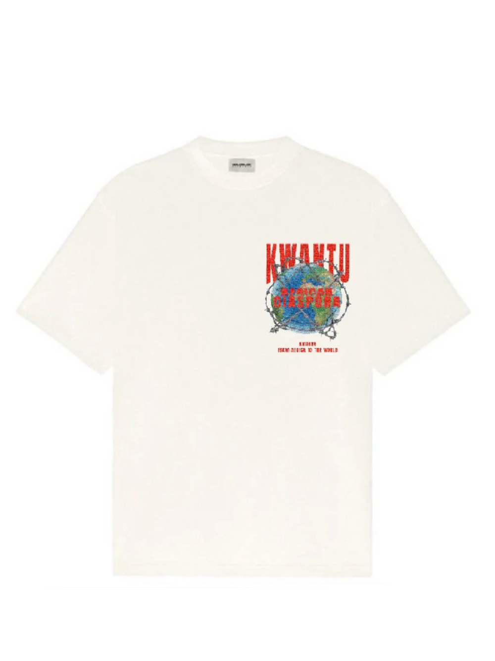 Kwantu Diaspora Off-White T-Shirt