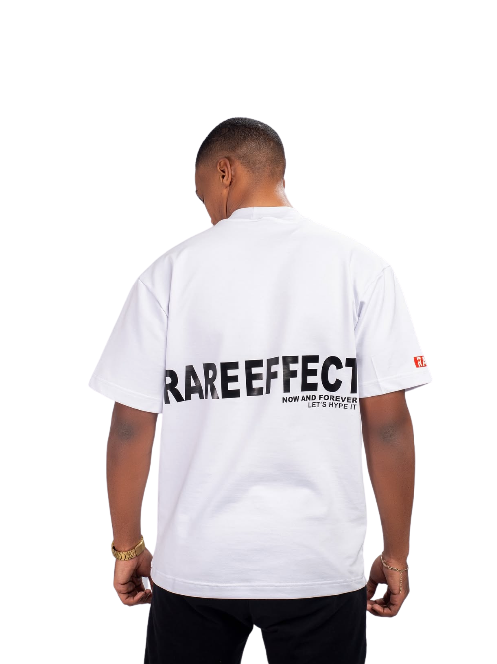 Rare Effect Signature White T-Shirt
