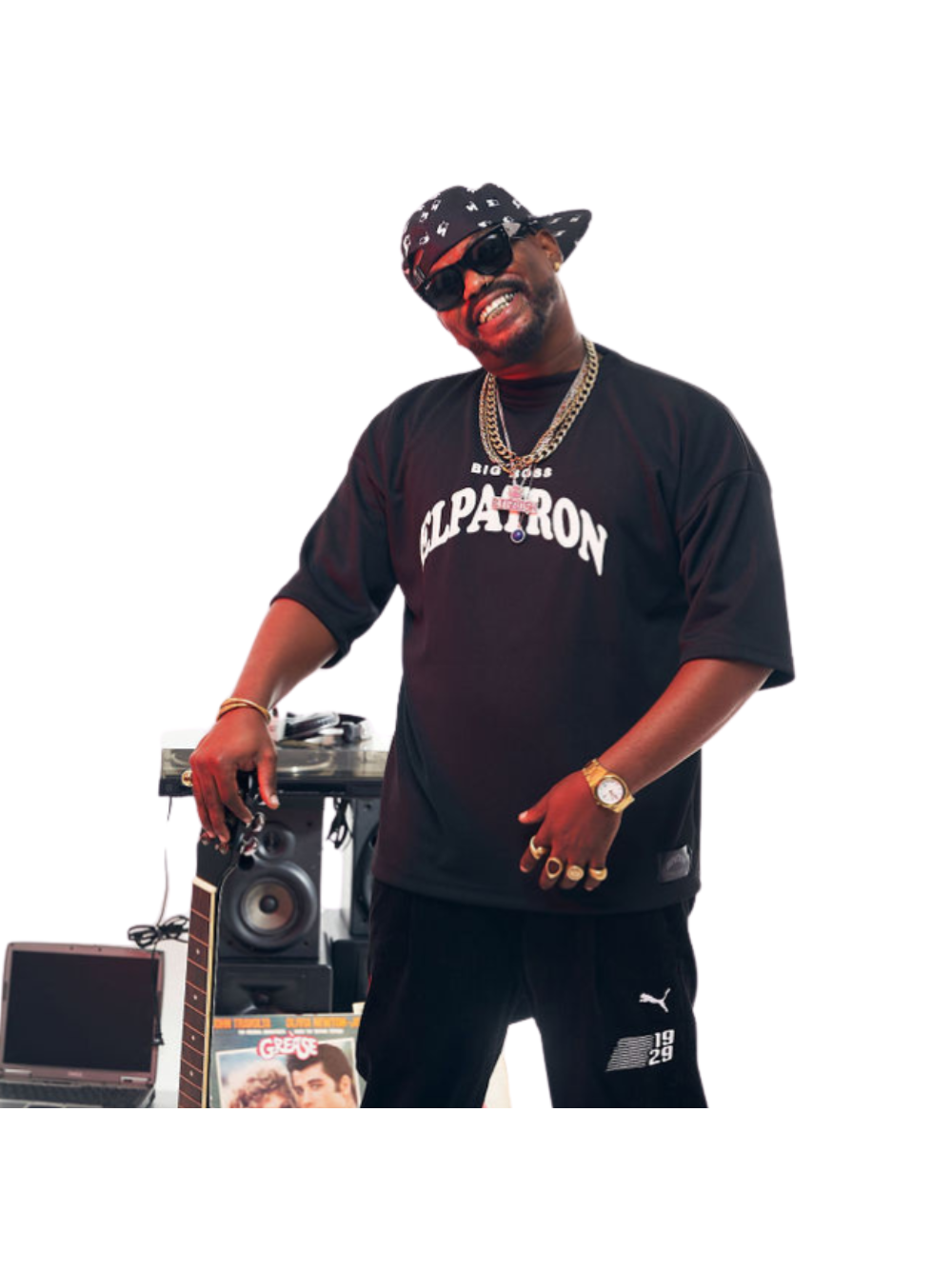 El Patron SMR 23 Black/White T-Shirt