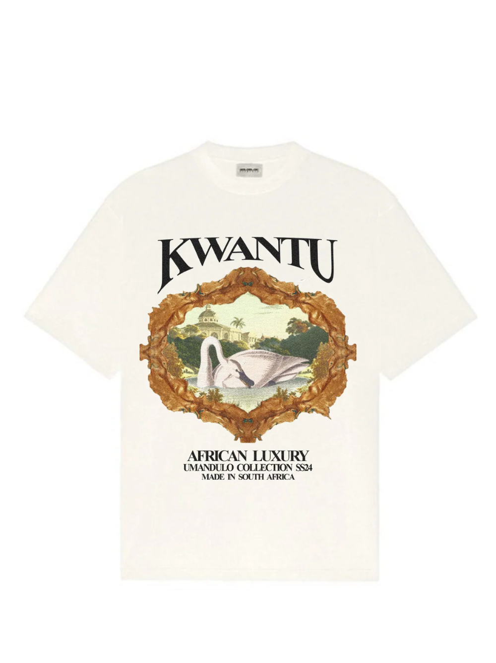 Kwantu Classic Off-White T-Shirt
