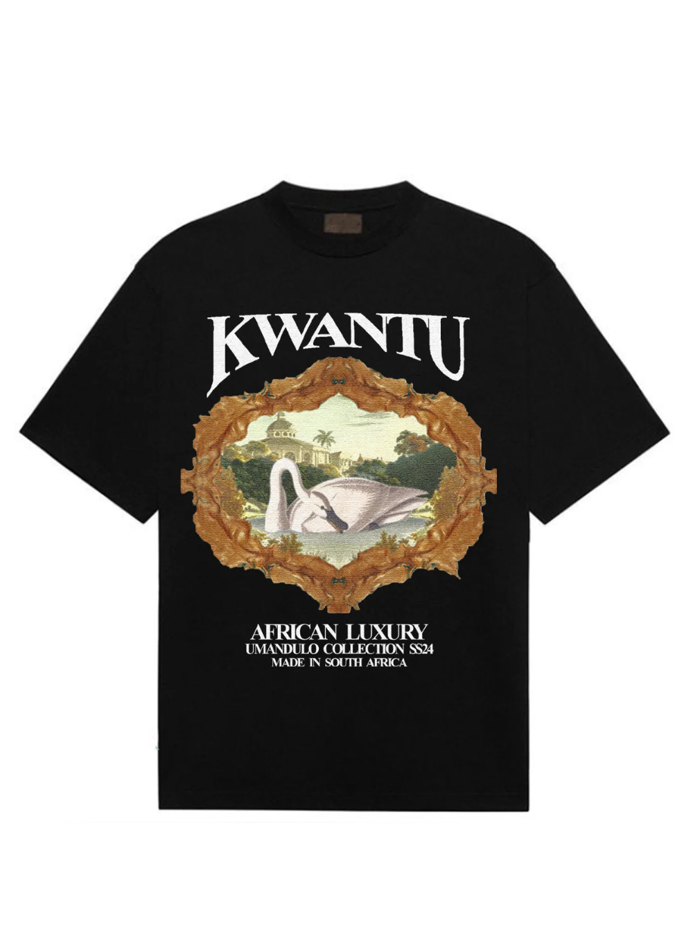 Kwantu Classic Black T-Shirt