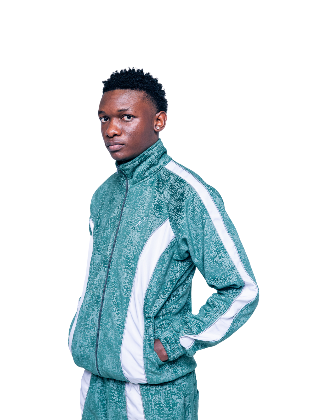 Messa Runman Green Long Two Piece Set