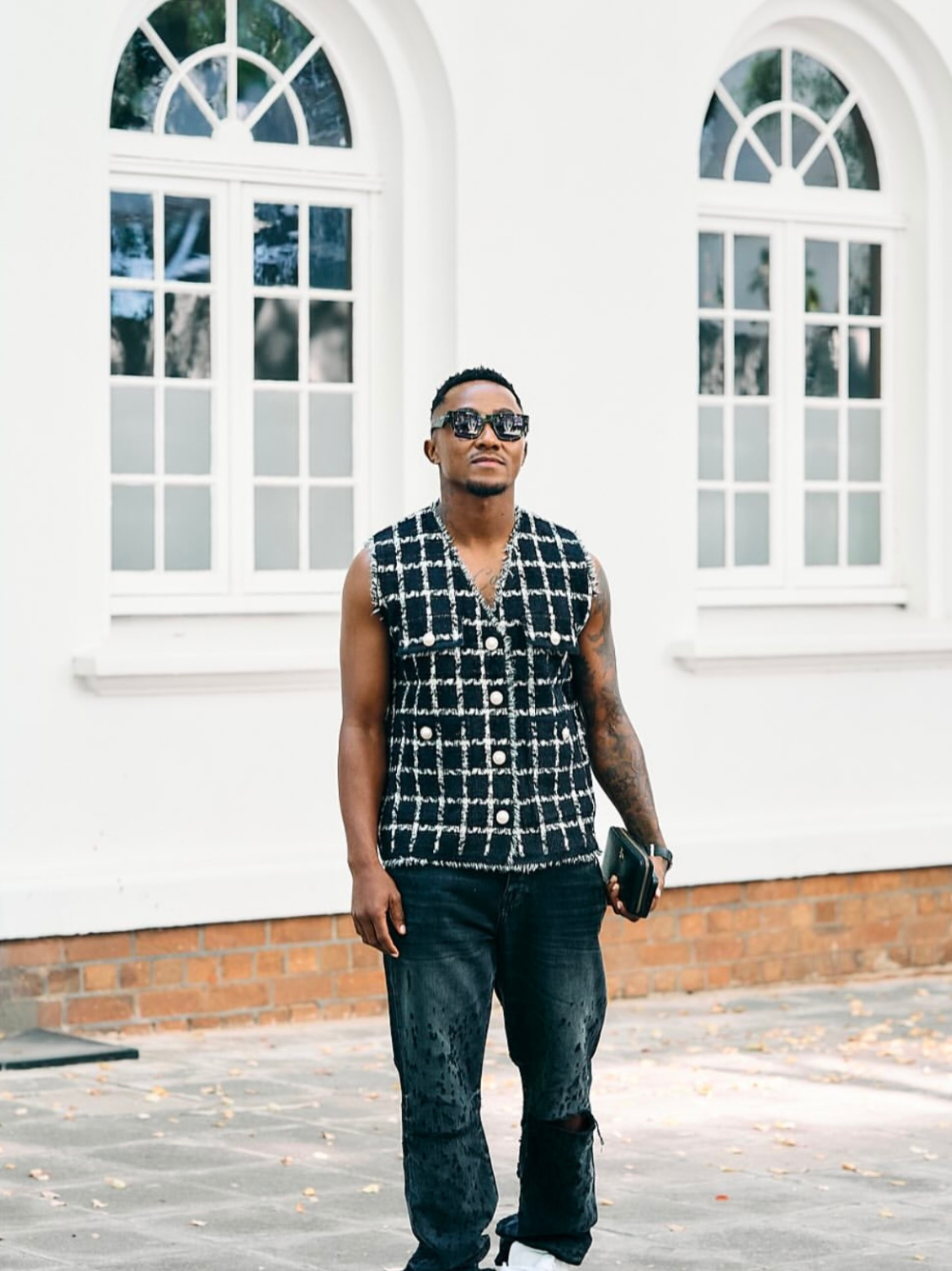 Azania Black Knitted Cardigan