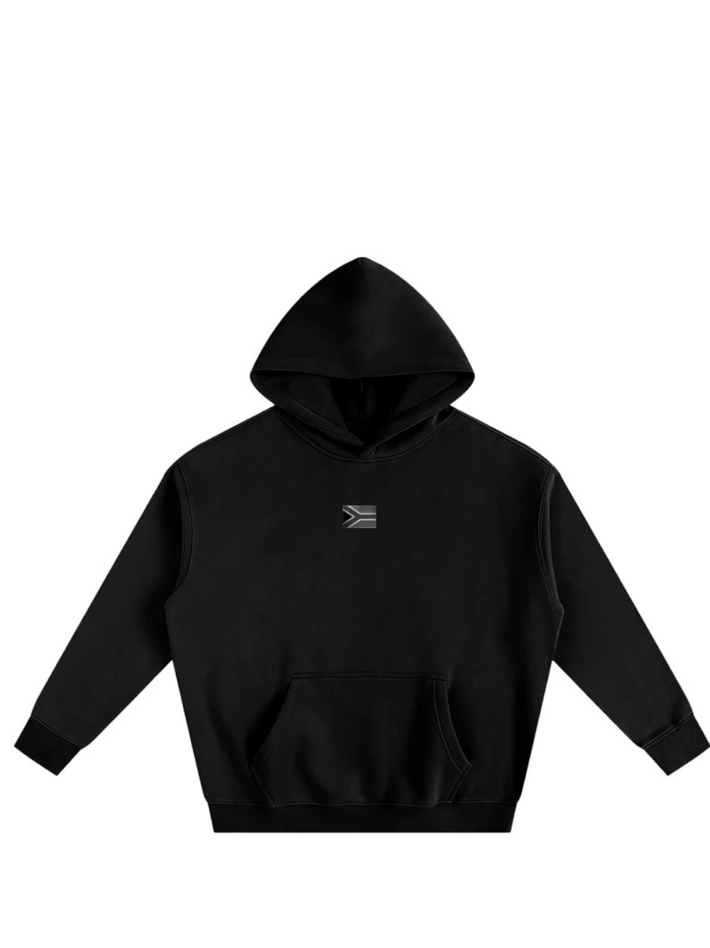 Iconic Black Identity Black Hoodie