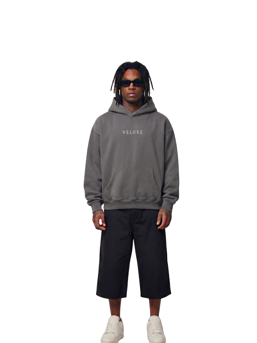 Veluxe Grey Hoodie