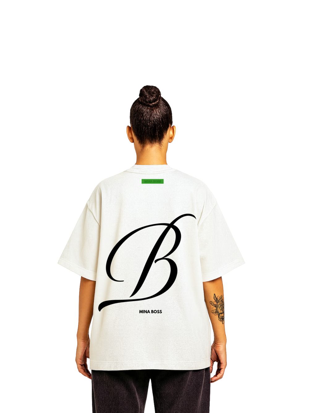 Mina Boss Essential White T-Shirt