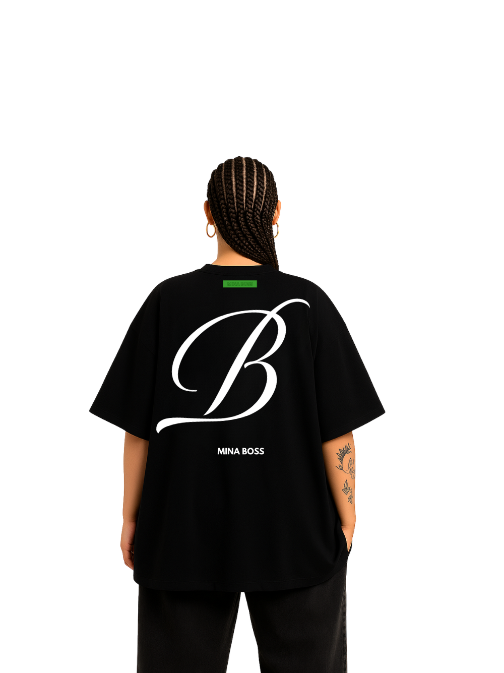 Mina Boss Essential Black T-Shirt