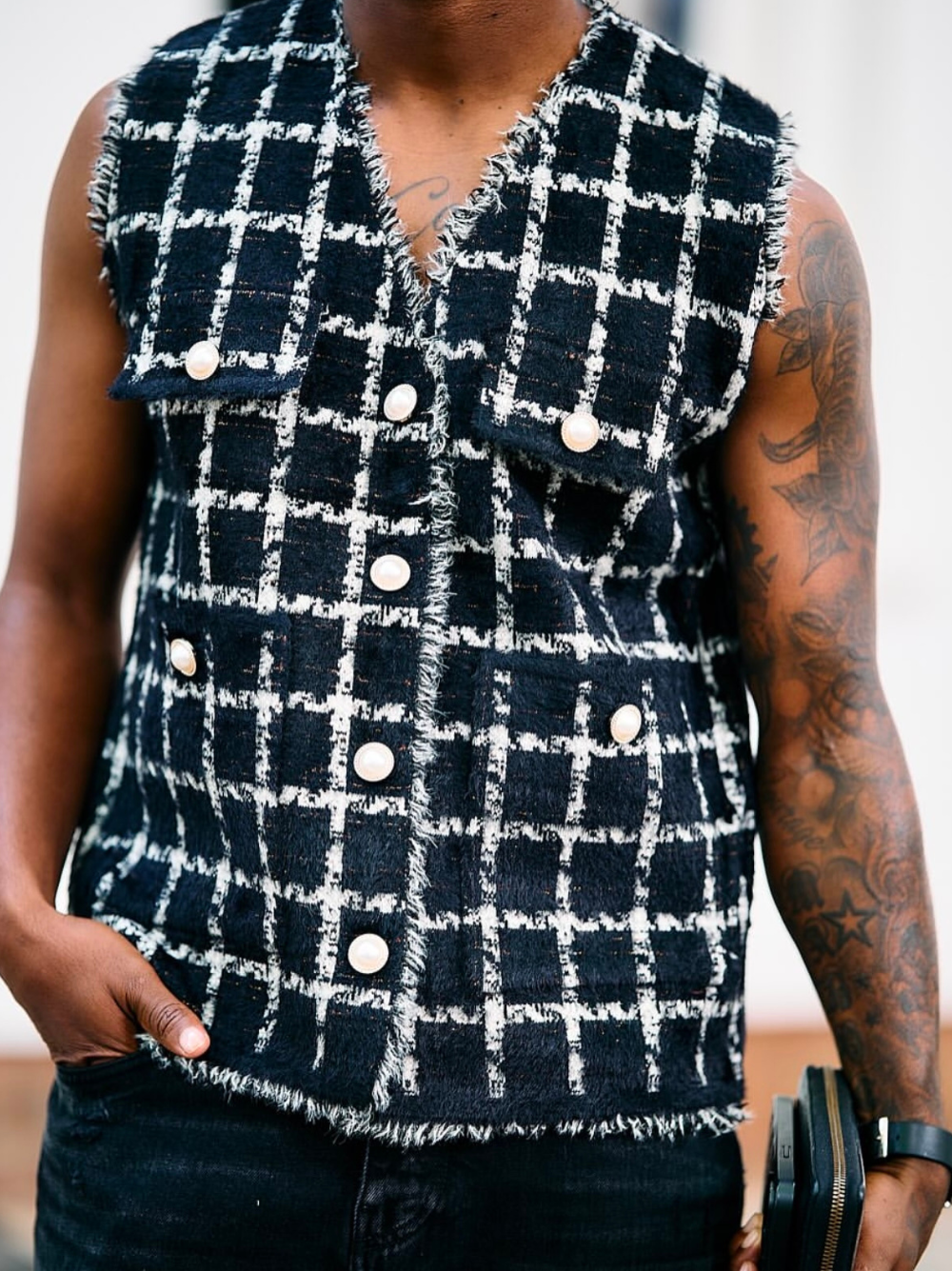 Azania Black Knitted Cardigan