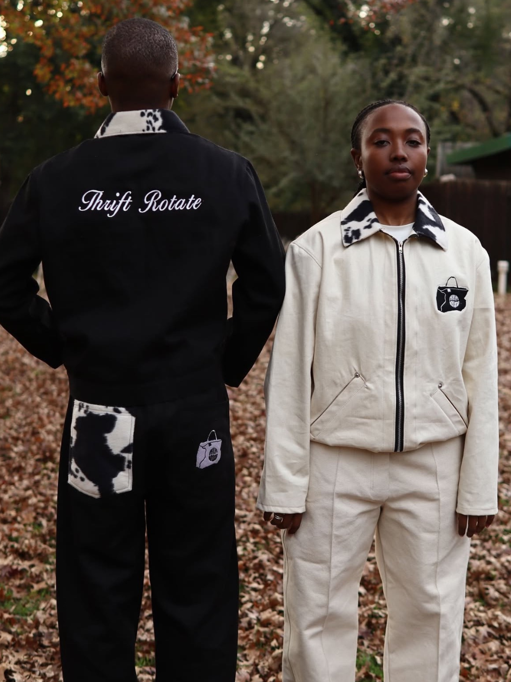 Thrift Rotate Usiko Black 2 Piece Set