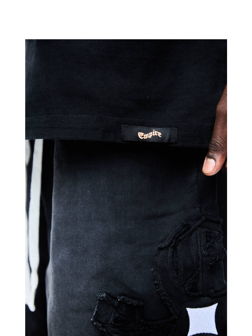Empire Unomphela Black Shorts