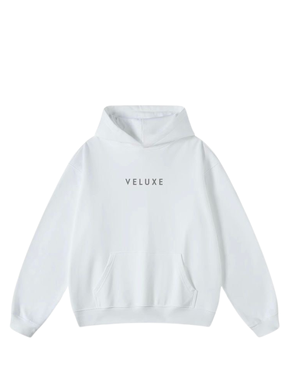 Veluxe White Hoodie
