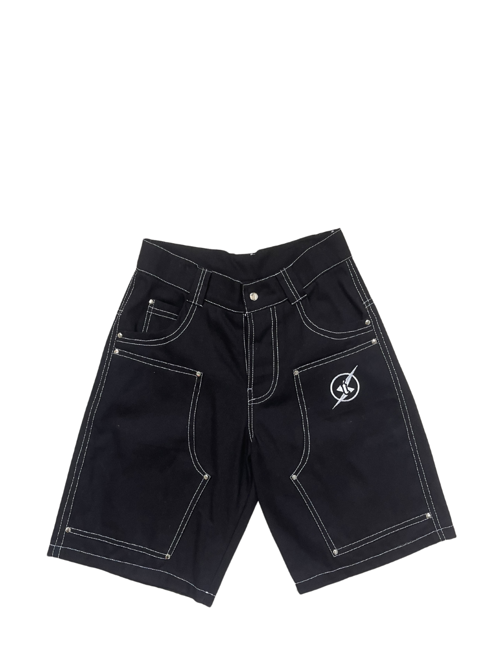 Insanidy Black Denim Shorts