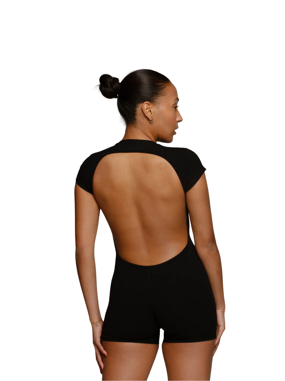 Kurv Womens Black Bodysuit
