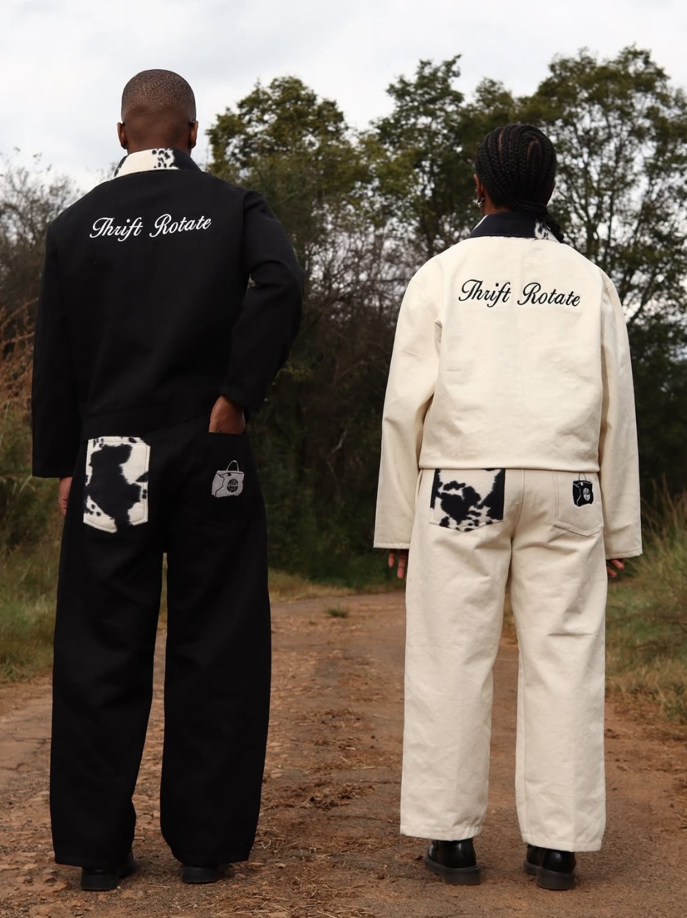 Thrift Rotate Usiko Black 2 Piece Set