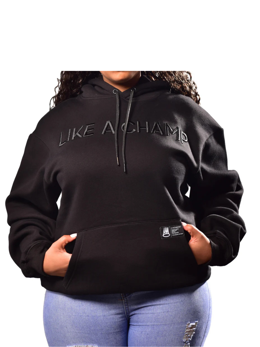 Like A Champ Black Hoodie