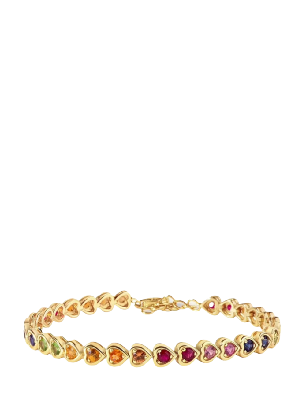 Divine Jewellery Multi Colour Heart Bracelet