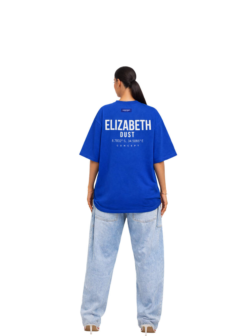 Elizabeth Dust Essential Blue T-Shirt