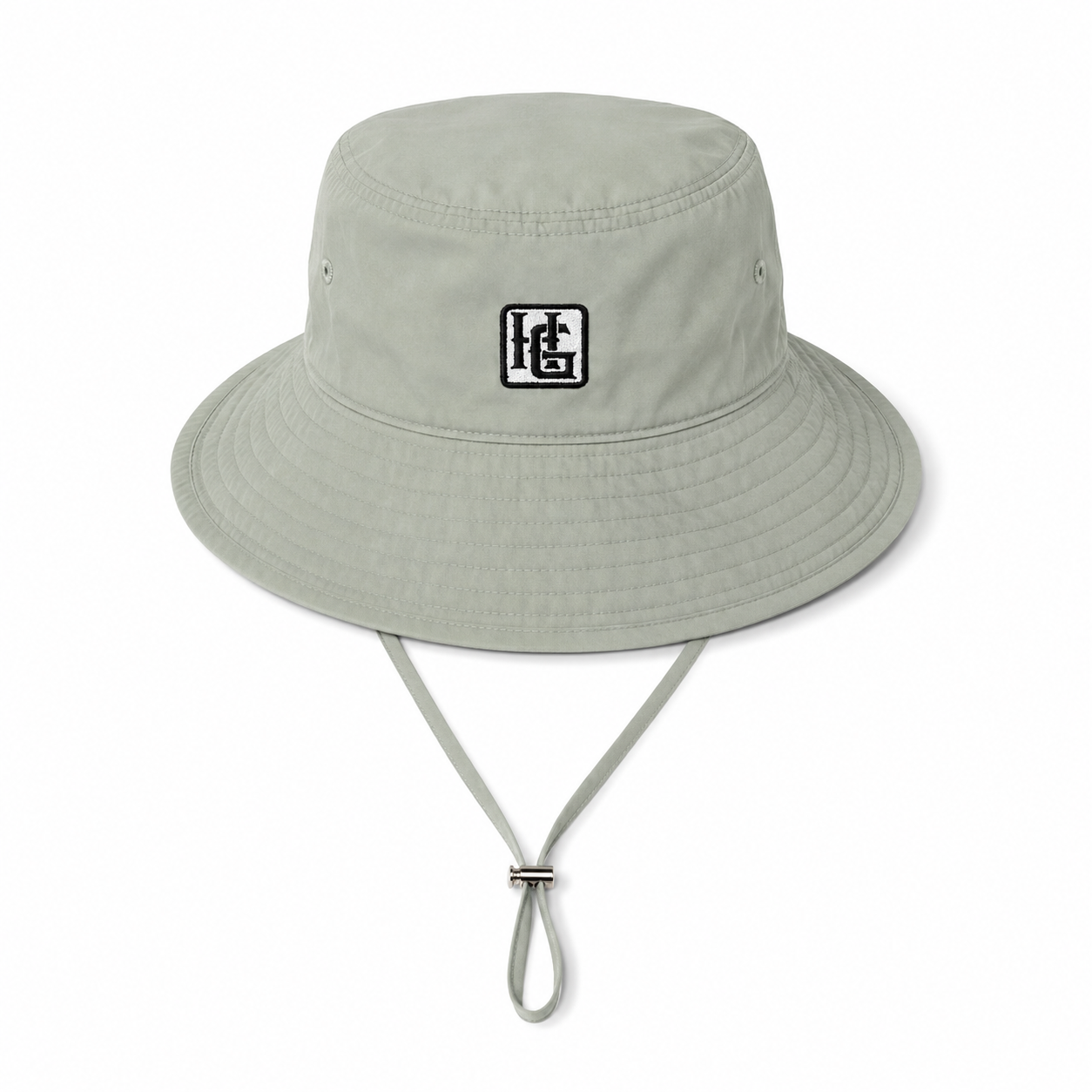 Hustle Gang Light Grey Fisherman Cap