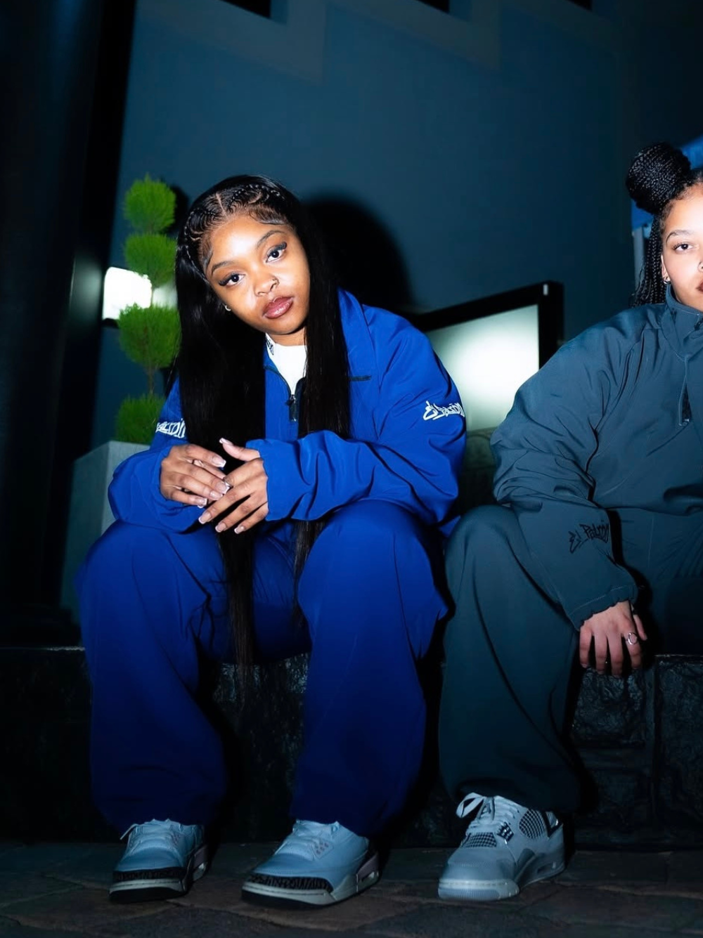 El Patron Big Boss oversized blue roadman tracksuit. men and women at unseen grail. local streetwear brands south africa. 195