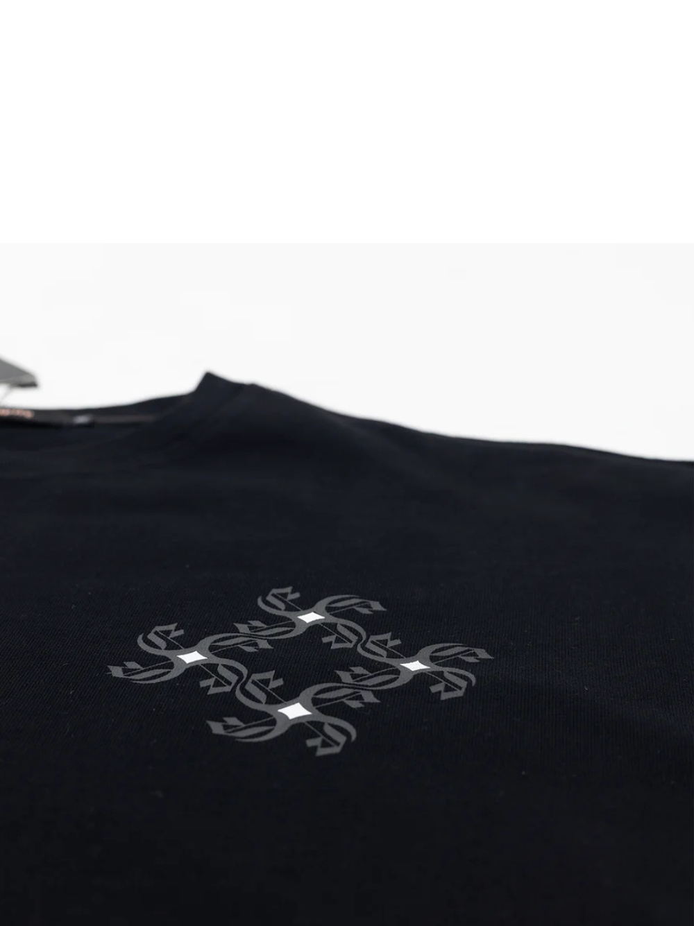 Empire graphic oversized tshirt black at unseen grail. local brands south africa. streetwear. men and women. studio image close up