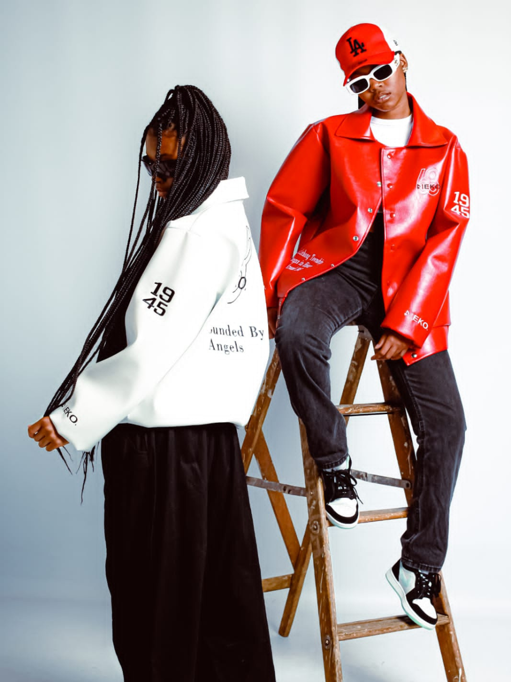 68Meko White 68VJ Jacket