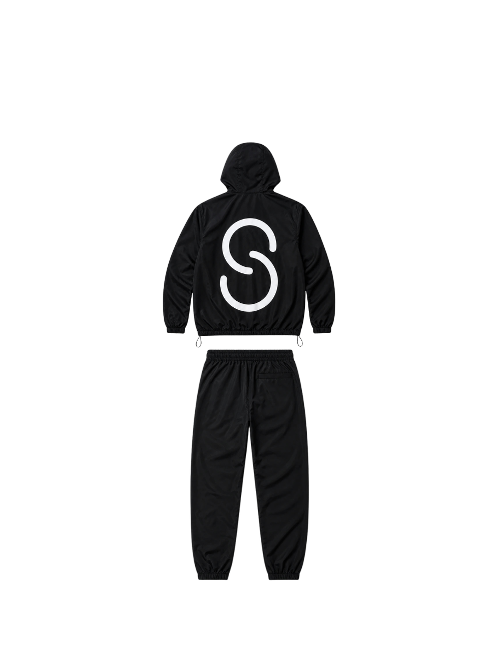 Street Code tracksuit. local brands from south africa found at Unseen Grail. men and women. flatlay back