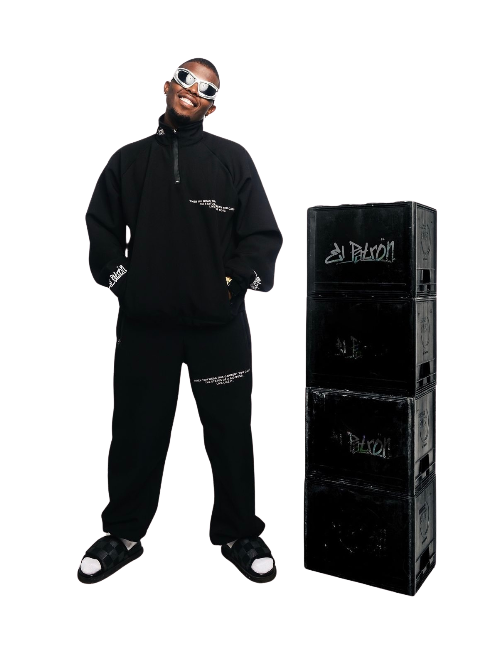 El Patron Black Roadman Pants