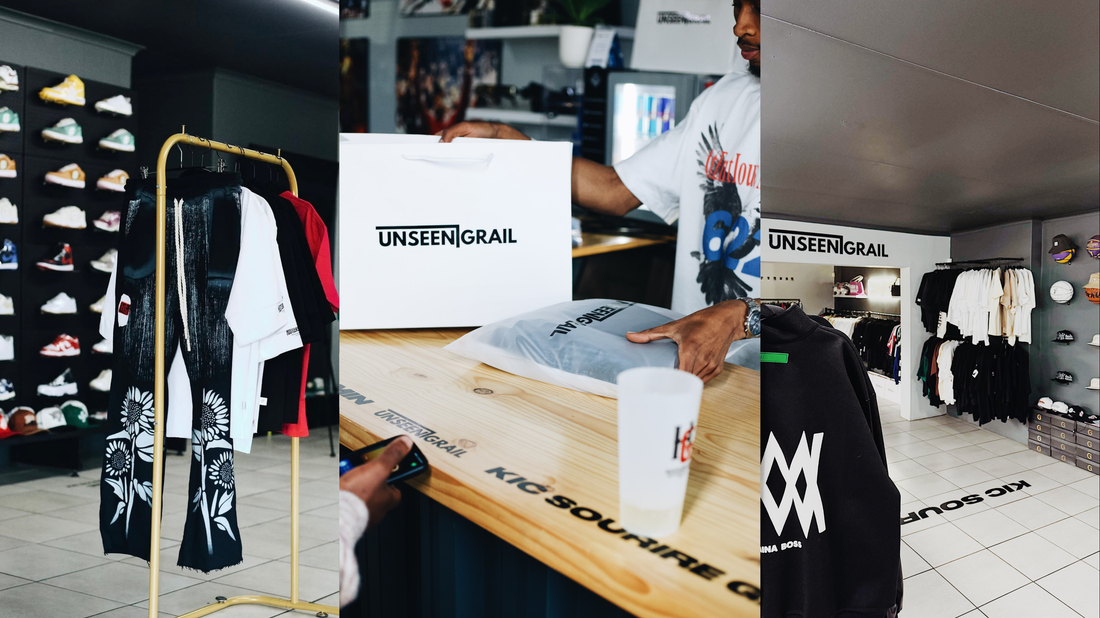 Unseen Grail inside the shop
