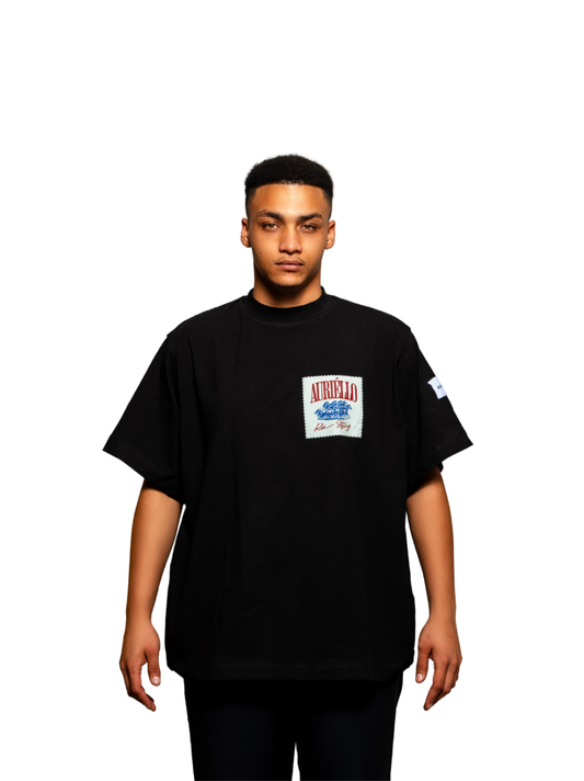 Auriello Cowboy Black T-Shirt