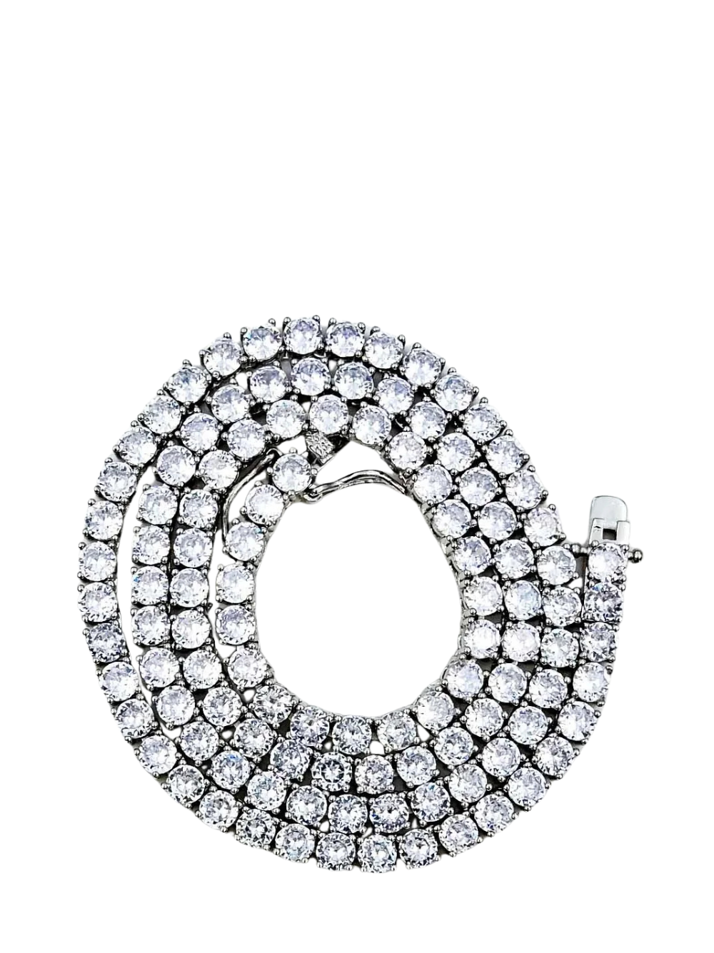 Luminary Silver Tennis Chain 50cm