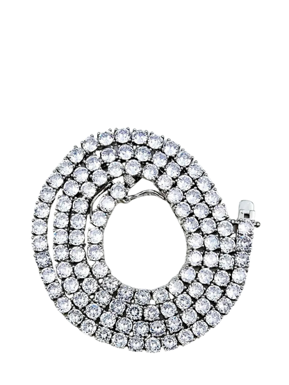 Luminary Silver Tennis Chain 50cm