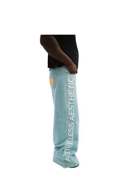 Micael Matthews Timeless Braille Blue Denim