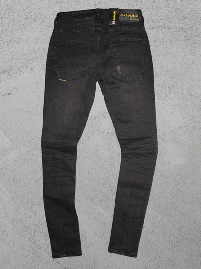 Gasoline 201 Denim Jeans Skinny Black