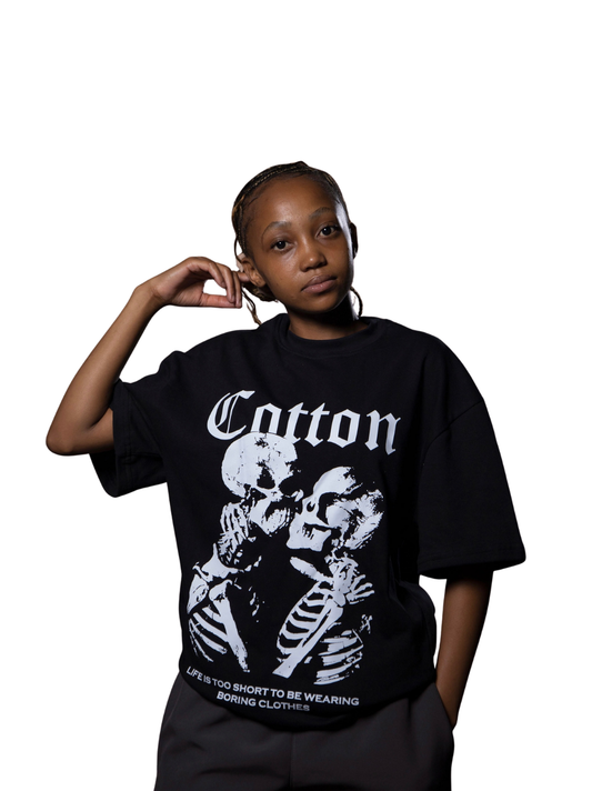 Cotton Killa Lover Black T-Shirt