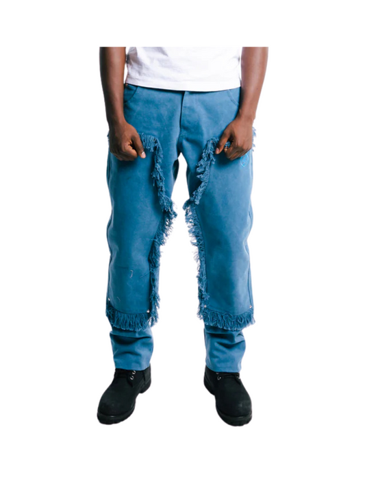 Insanidy Blue Denim Carpenter Pants