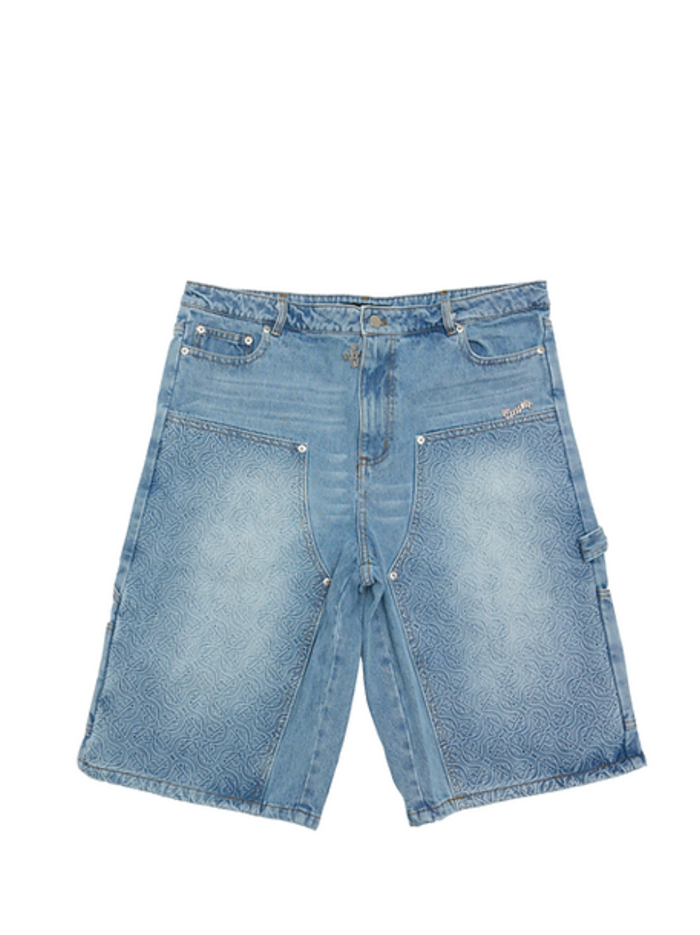 Empire Multi Logo Denim Jorts