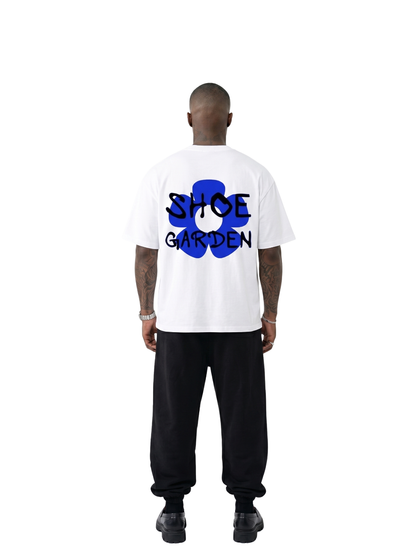 Shoe Garden Blue Floral T-Shirt