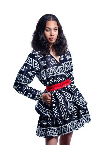 NTU Black Jumpsuit Dress