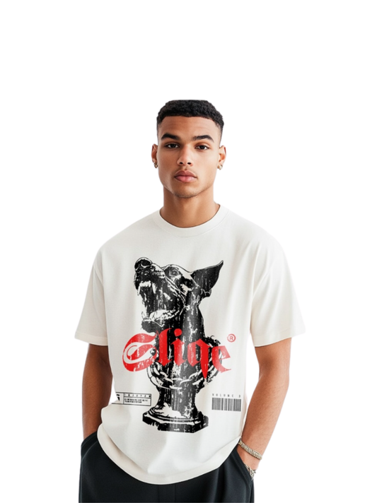 Mercha Sliqe Vol 3 White T-Shirt
