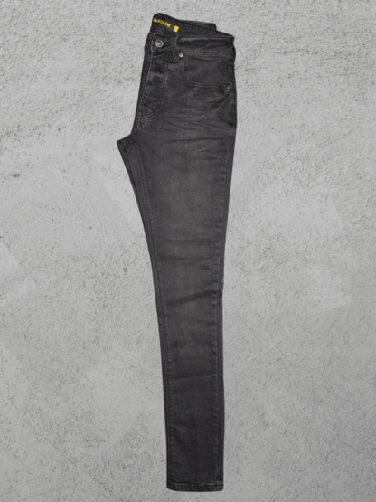Gasoline 201 Denim Jeans Skinny Black